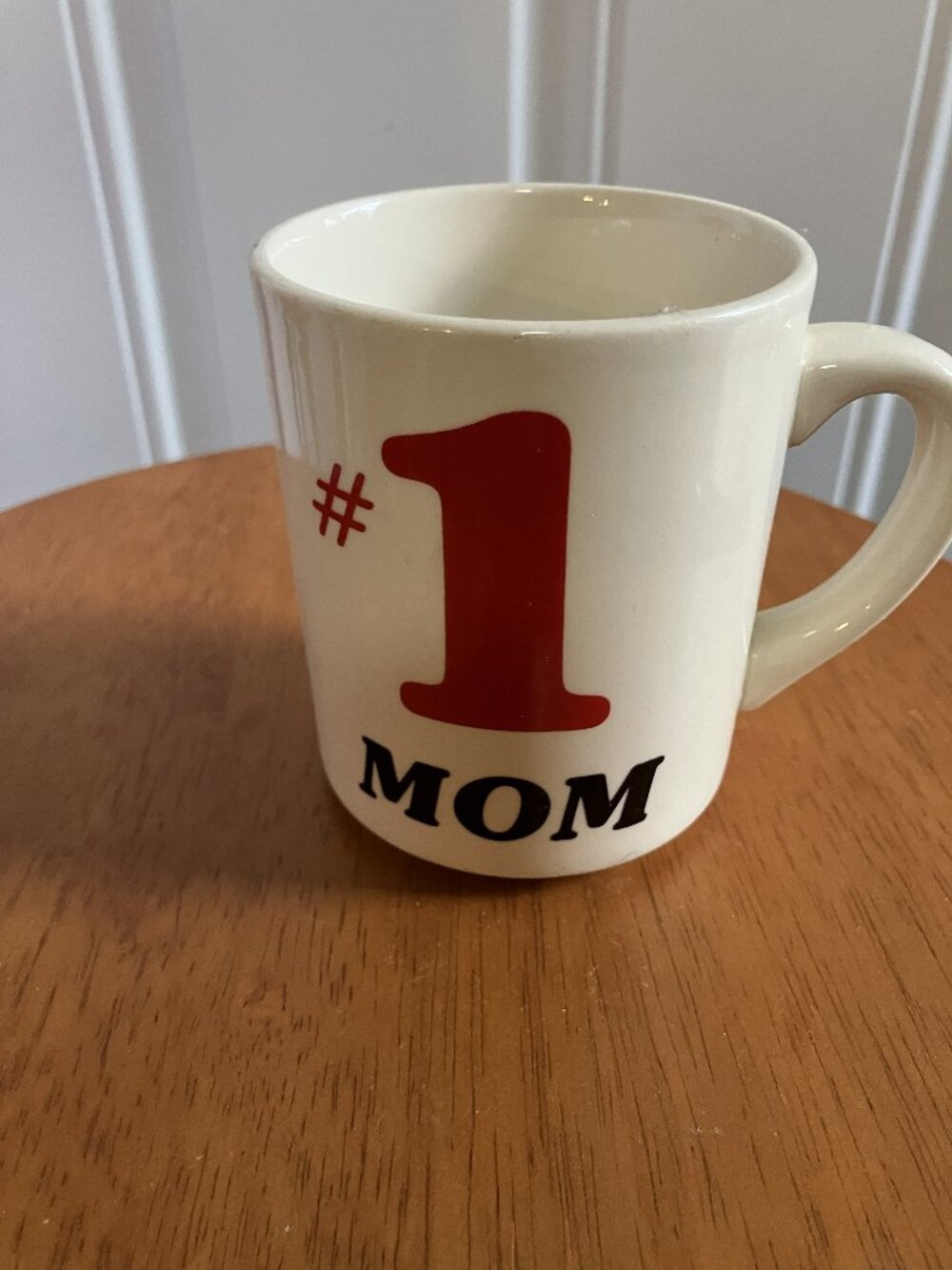 #1 Mom Coffee Cup